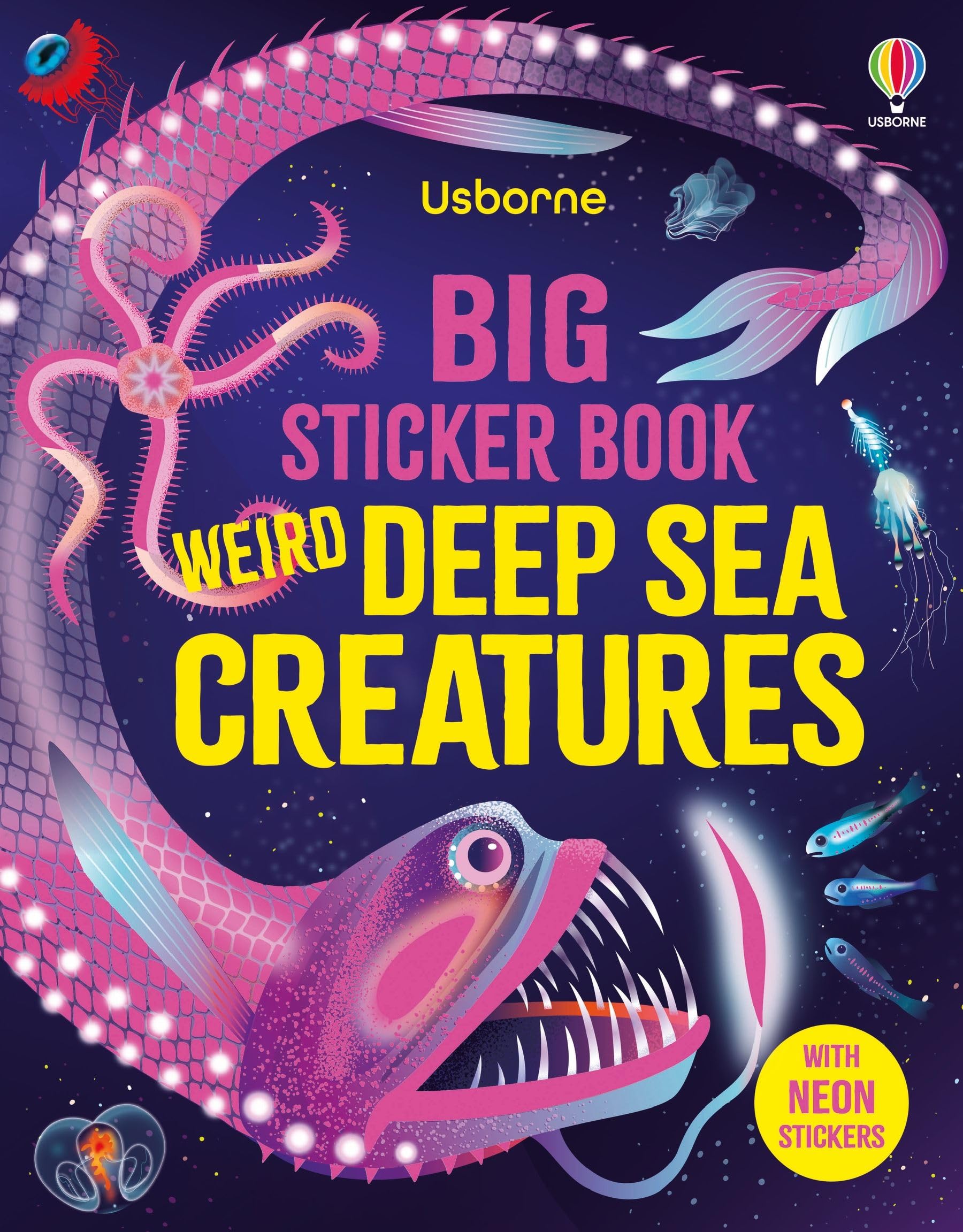 Big Sticker Book Weird Deep Sea Creatures (Big Sticker Books)