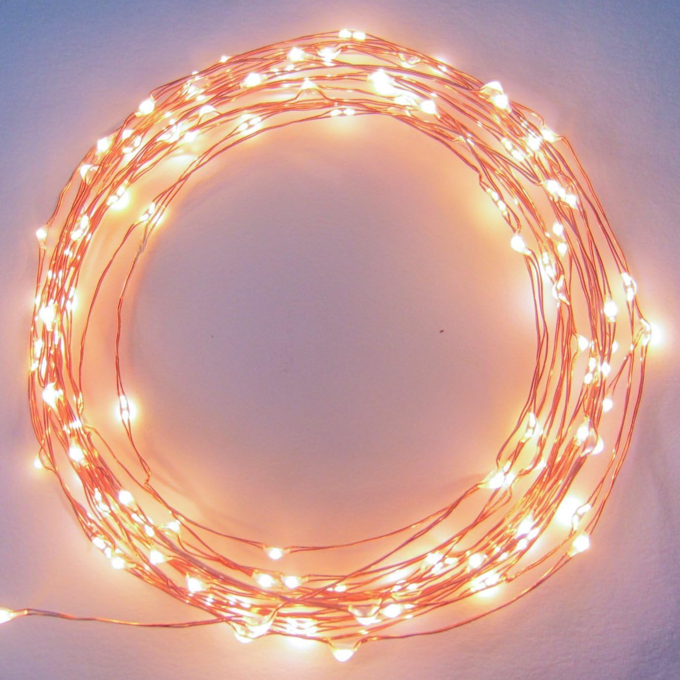 10m/33ft Starry String Lights Opper Wire Flexible Lights 100 LED for Wedding