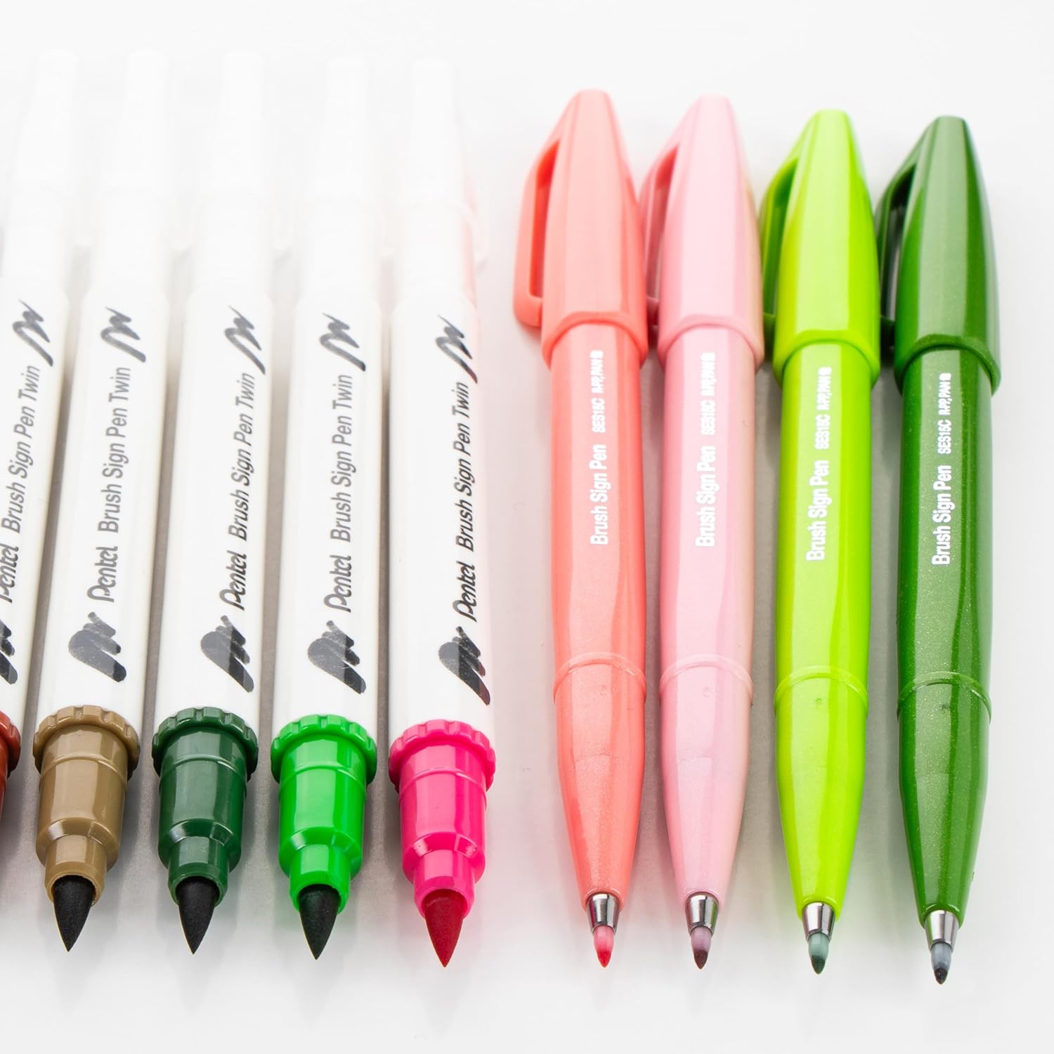 Pentel Carrie Walker Feeling Grounded Journaling Writing and Journaling Kit, Gel Pens/Markers/Brush Pens Variety, 14 Pieces