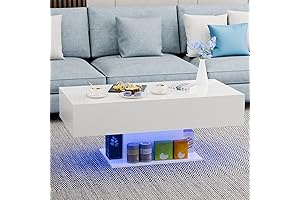Glowing Jade Coffee Table: Enhance Your Living Space with Radiance