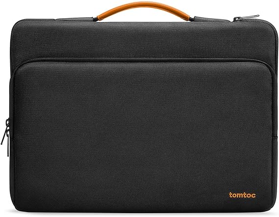 tomtoc 360 Protective Laptop Carrying Case for 13-inch New MacBook Air M5/A3449(2026), M4/A3240, M3/A3113, M2/A2681 M1/A2337, 13 MacBook Neo/Pro, iPad Pro M5 & iPad Air M4, Water-Resistant Laptop Bag