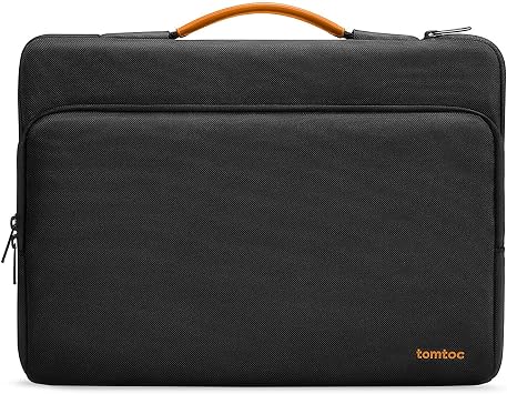 tomtoc 360 Protective Laptop Carrying Case for 13-inch New MacBook Air M5/A3449(2026), M4/A3240, M3/A3113, M2/A2681 M1/A2337, 13 MacBook Neo/Pro, iPad Pro M5 & iPad Air M4, Water-Resistant Laptop Bag