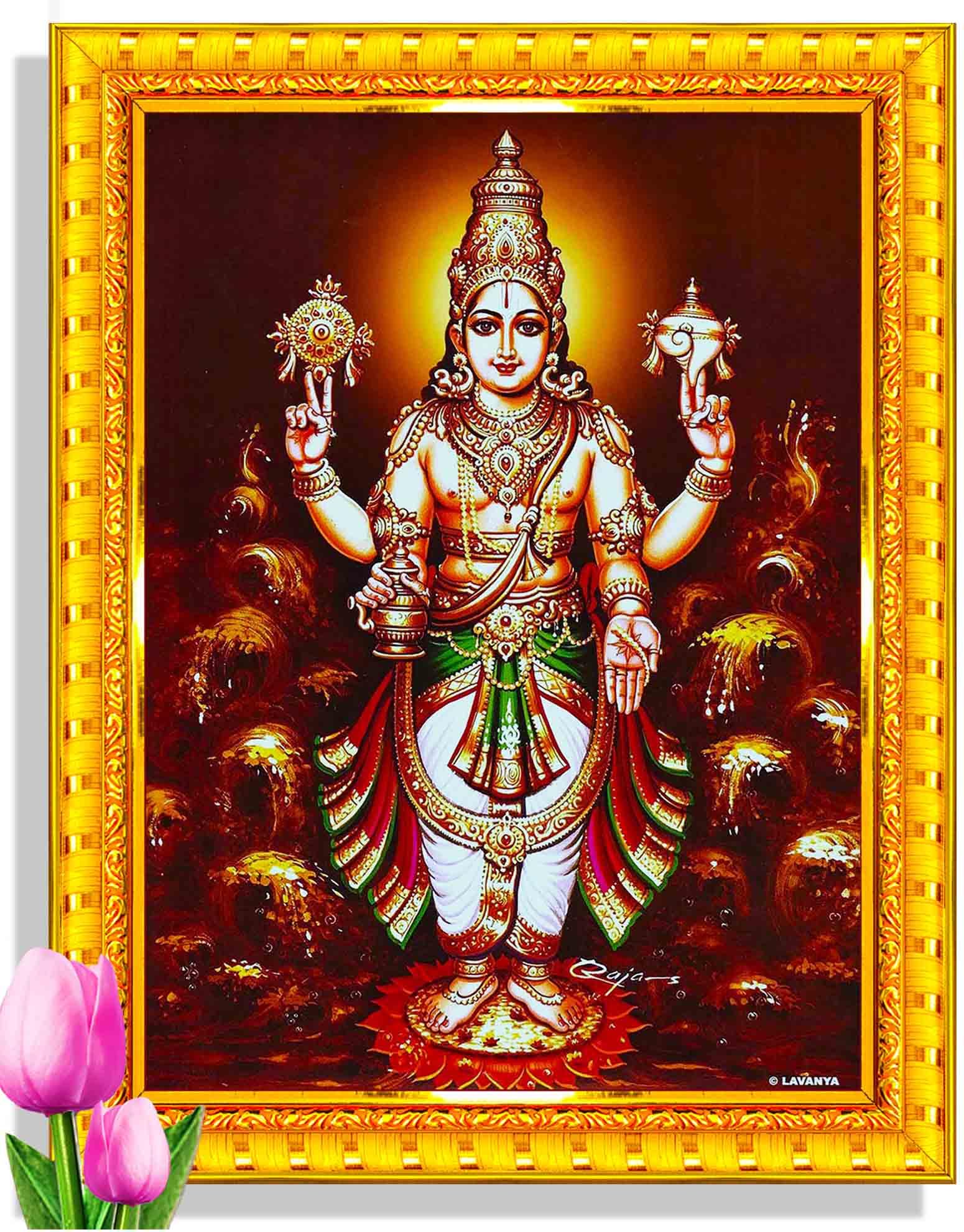 Pavan Photo Laminations Dhanwantari Dhanvantari Dhanvantri Dhanwantri Wall Painting Framed Home Decor (Wood,Matte,Gold,Small Size,6 x 8 Inch) R650S (B09DBM6G8X) Amazon Price History, Amazon Price Tracker
