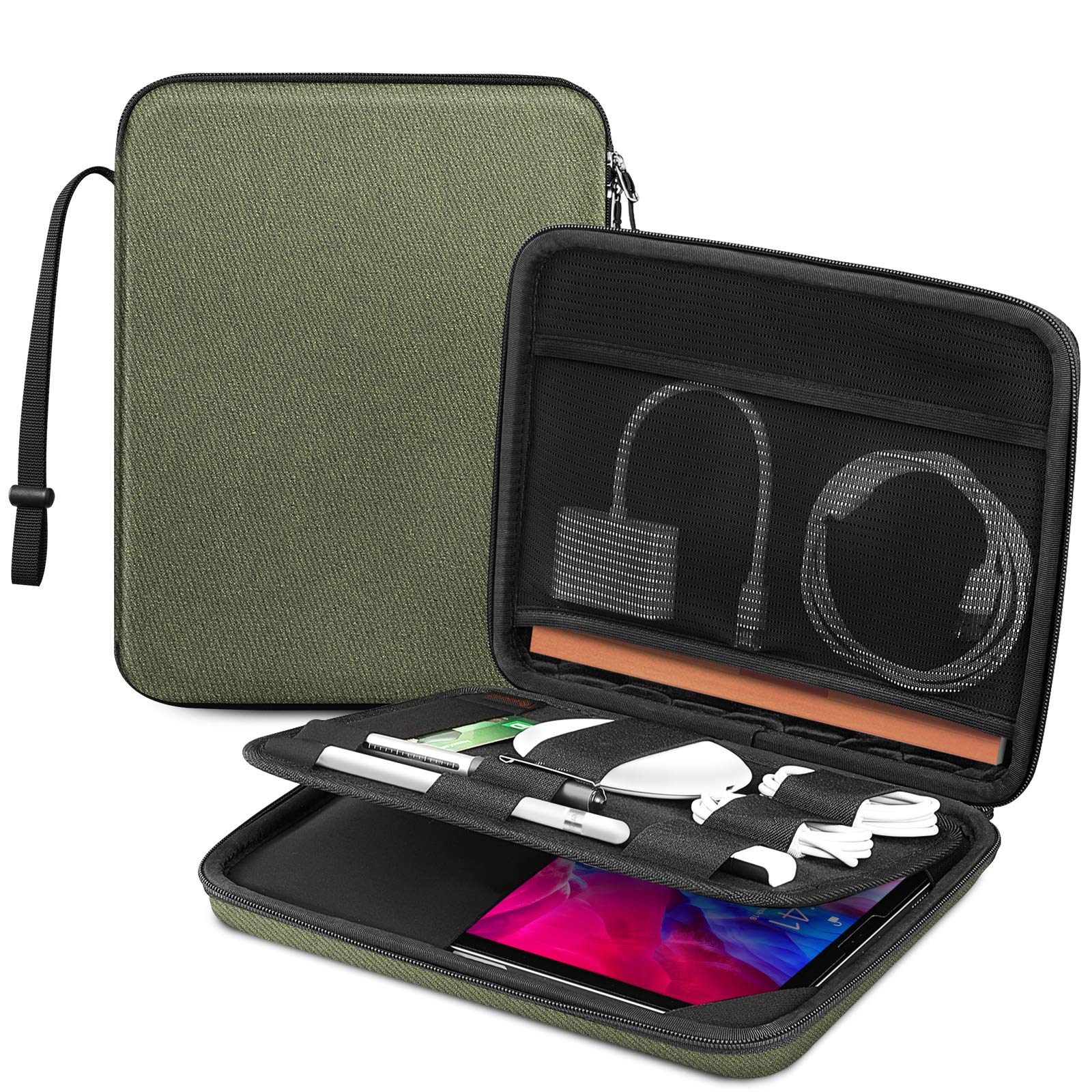Custodia Antishock Per IPad Con Cinturino – Rotazione 360° – Protezione 3 Strati