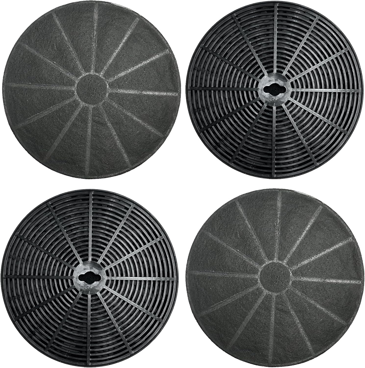 4 Pack Range Hood Filter Compatible with Hauslane Models IN-R100SS-30, WM-530SS-30, WM-530SS-36, WM-538SS-30, WM-538SS-36, WM-590SS-30, WM-630SS-30, WM-630SS-36, CFI001, CFI007