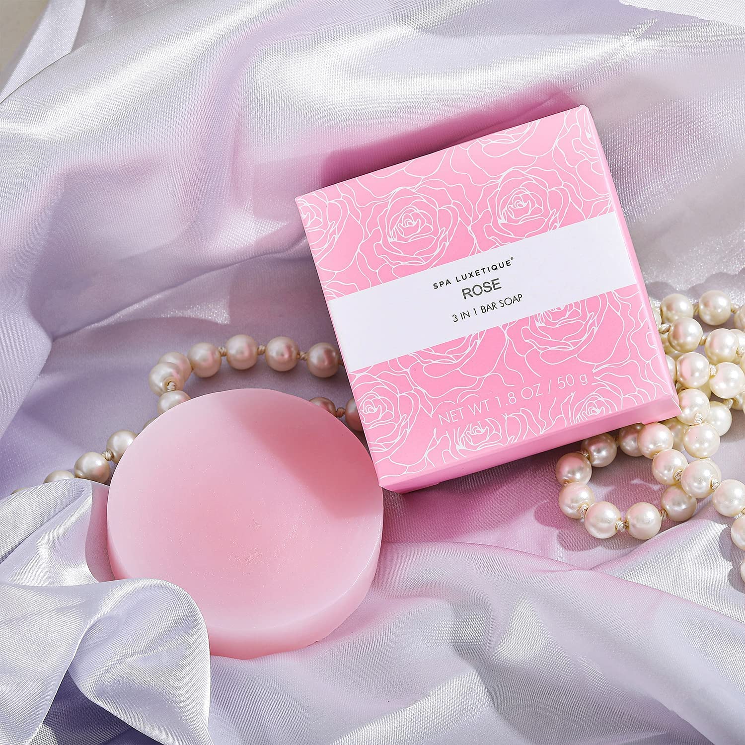 Spa Luxetique Spa Kit for Women, Rose Spa Gift Set, Relaxing Home Spa Kits, Spa Gifts for Women Includes Body Lotion, Shower Gel, Bubble Bath, Hand Cream : Beauty & Personal Care