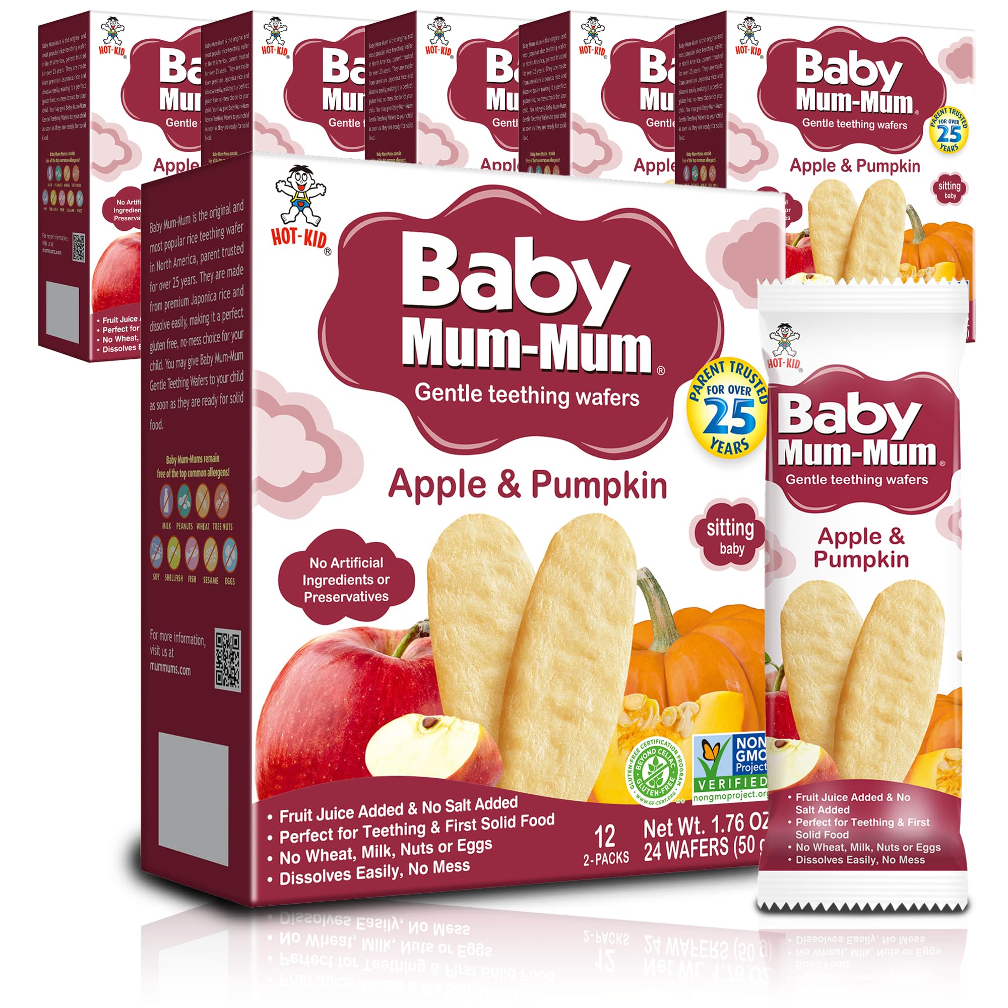 Baby Mum-Mum Fruit Juice Sweetened