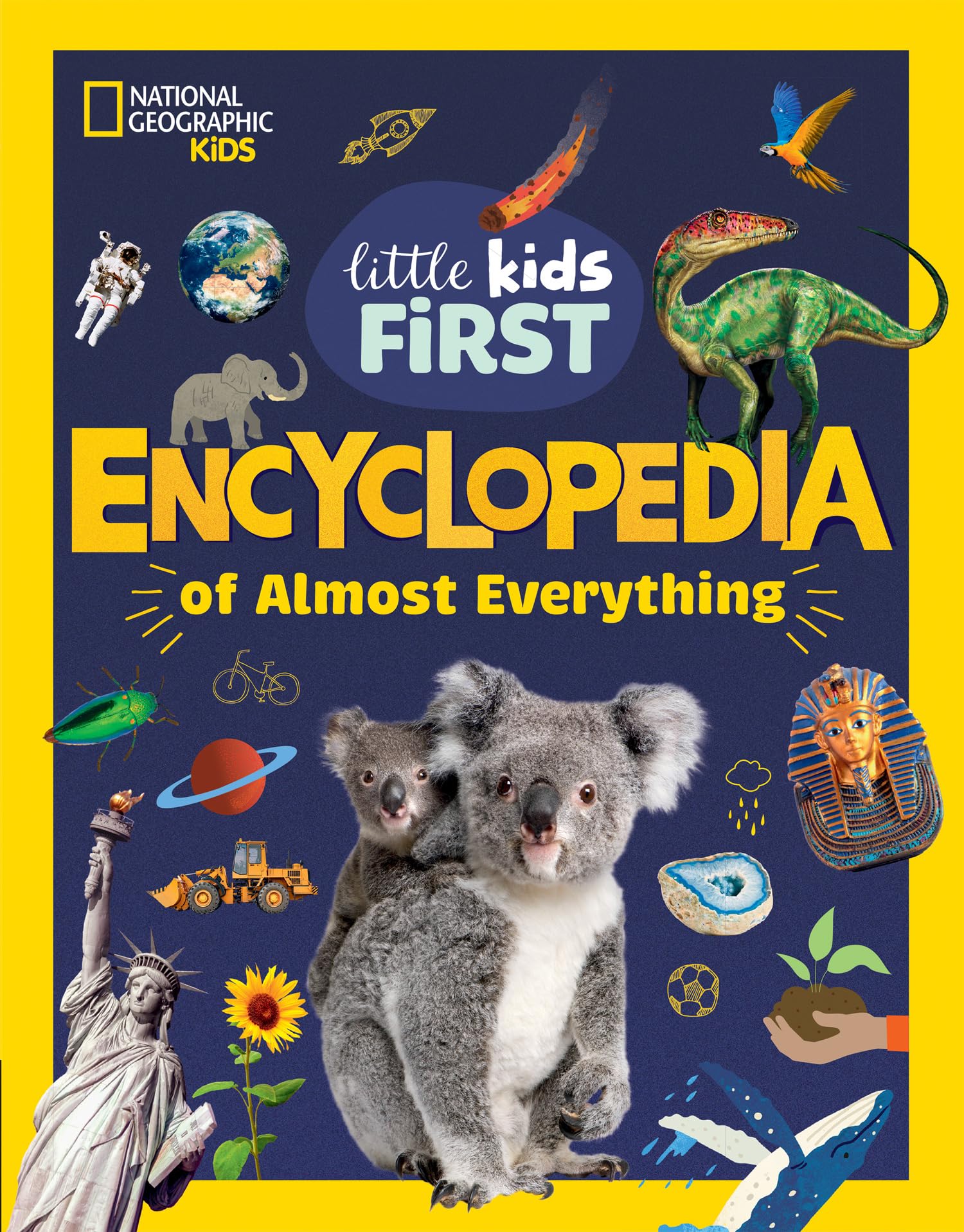 Little Kids First Encyclopedia of Almost Everything: Cool facts about space, science, volcanoes, dinosaurs, rockets, rocks and minerals and more! (National Geographic Kids)