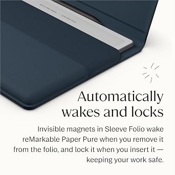 reMarkable Paper Pure Sleeve Folio Ocean Blue