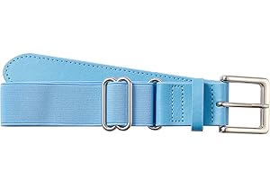 Elite Baseball/Softball Belt, Youth & Adult Sizes - Light Blue
