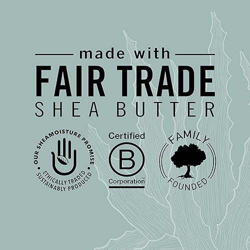 Miniatura 16 de SheaMoisture Gel de baño calmante para el tratamiento del acné jabón negro africano sin parabenos jabón corporal 13 oz