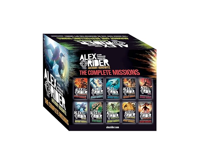 Alex Rider 10 Book Collection Horowitz, Anthony : Horowitz, Anthony ...