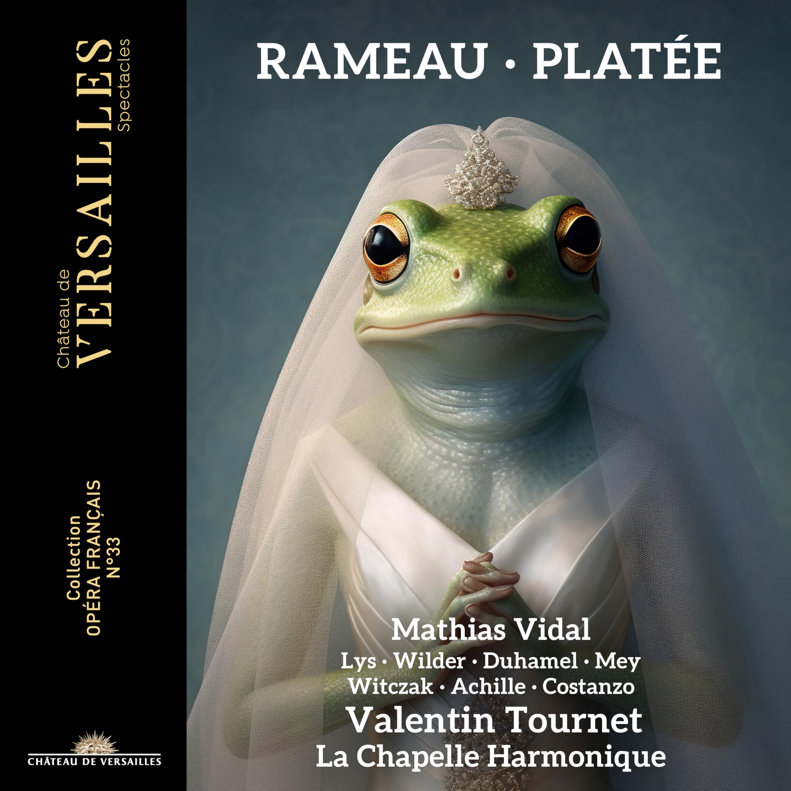 CVS153 Valentin Tournet; La Chapelle Harmonique Rameau: Platee Double CD CVS153