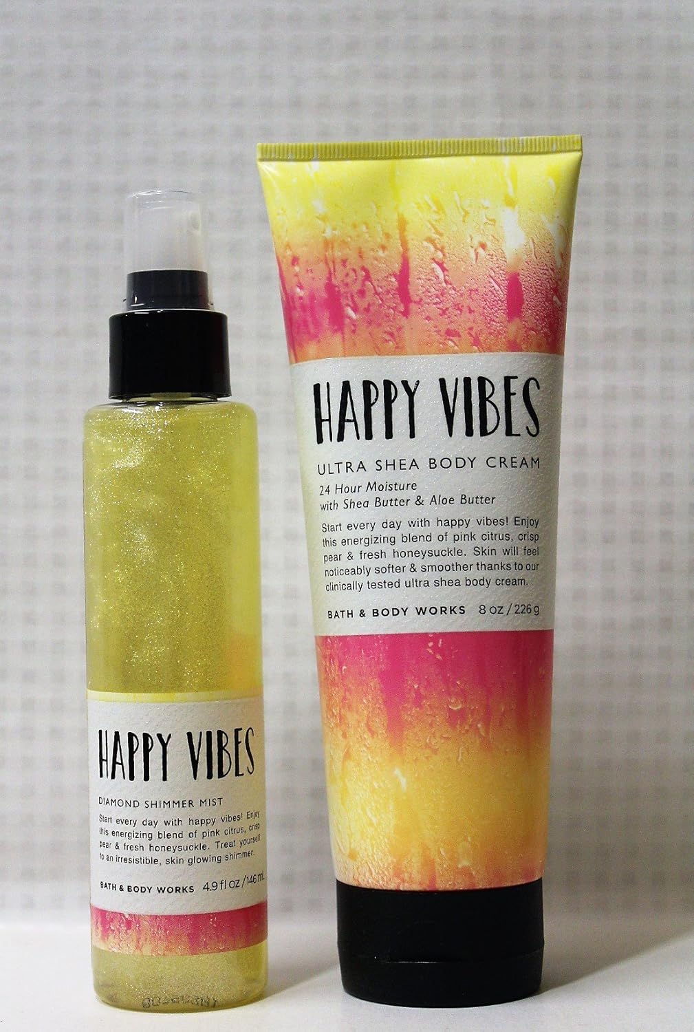Bath & Body Works Happy Vibes Diamond Shimmer Mist 4.9