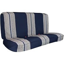 Leader Accessories Saddle Blanket Blue Car Seat Covers Universal Full Size Pickup Bench Seat
