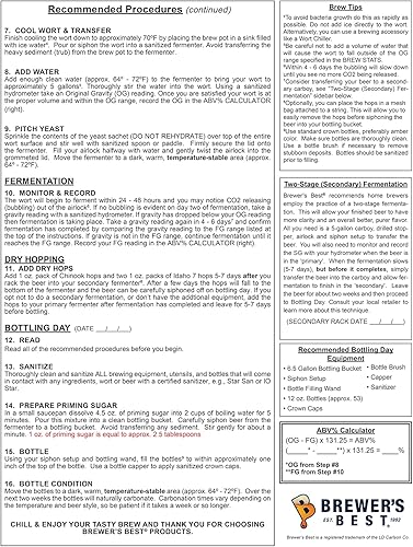 Miniatura 4 de Brewer's Best NEIPA (New England IPA) Kit de ingredientes para hacer cerveza de 5 galones