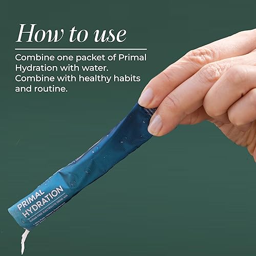Miniatura 4 de Primal Harvest Paquetes de electrolitos en polvo de hidratación primaria, paquetes fáciles de abrir, paquete de mezcla de bebida energética paquete