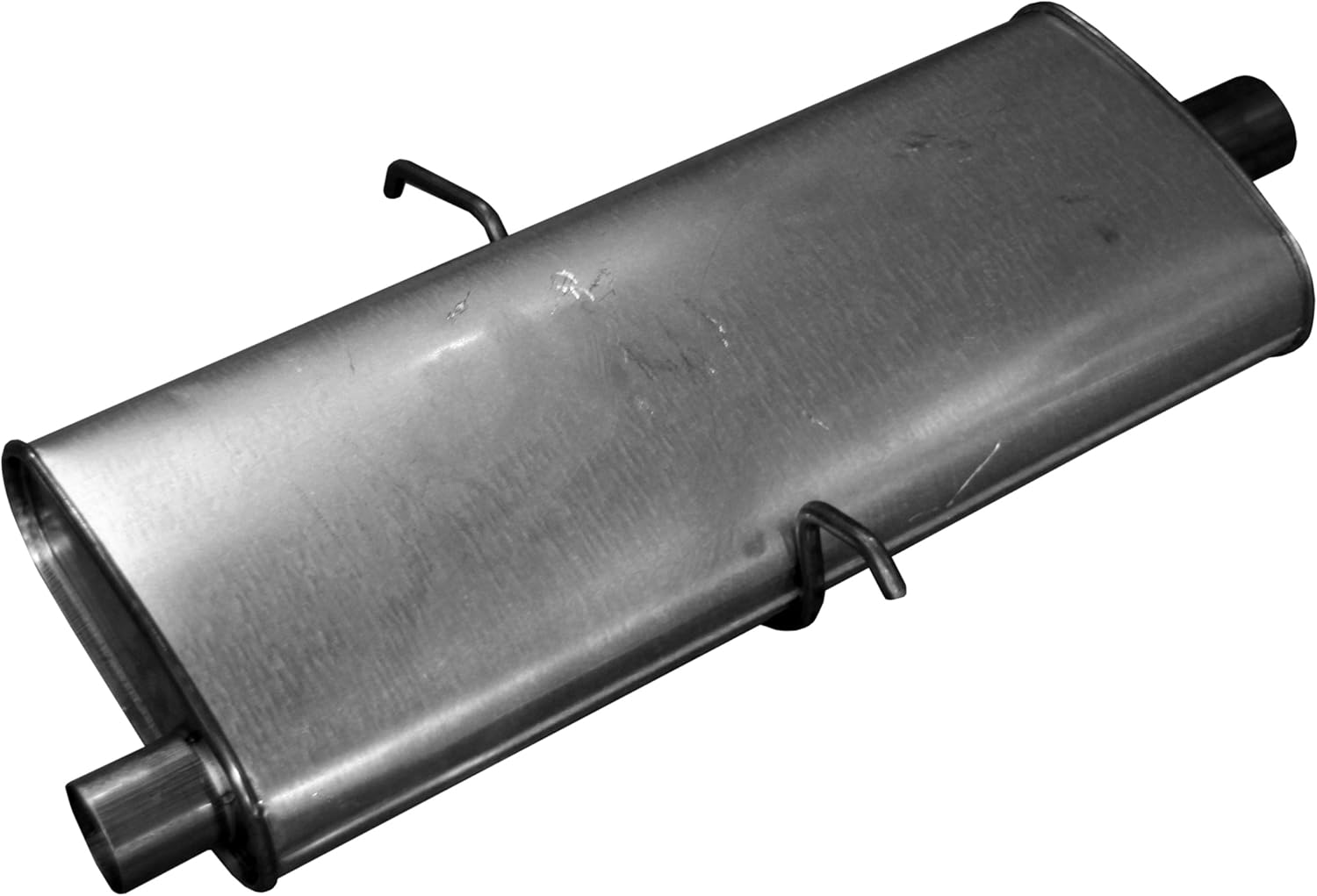 Walker Quiet-Flow SS 50055 Direct Fit Exhaust Muffler Assembly 2.25" Inlet (ID) 2" Outlet (ID) for Dodge Ram 1500