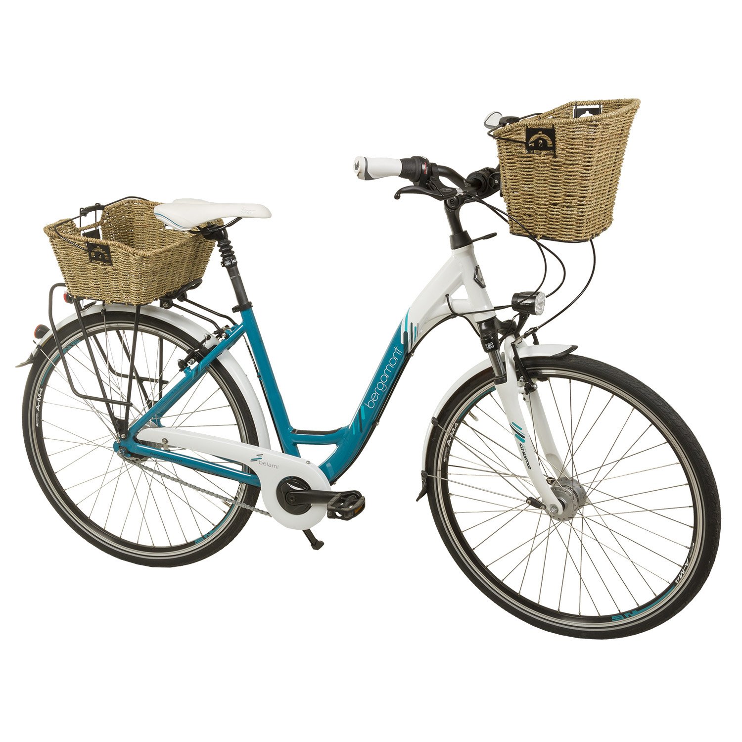 M-Wave Koszyk z trawy morskiej unisex dla dorosłych Ocean R - brązowy, 41 x 29,5 x 17/14,5 cm