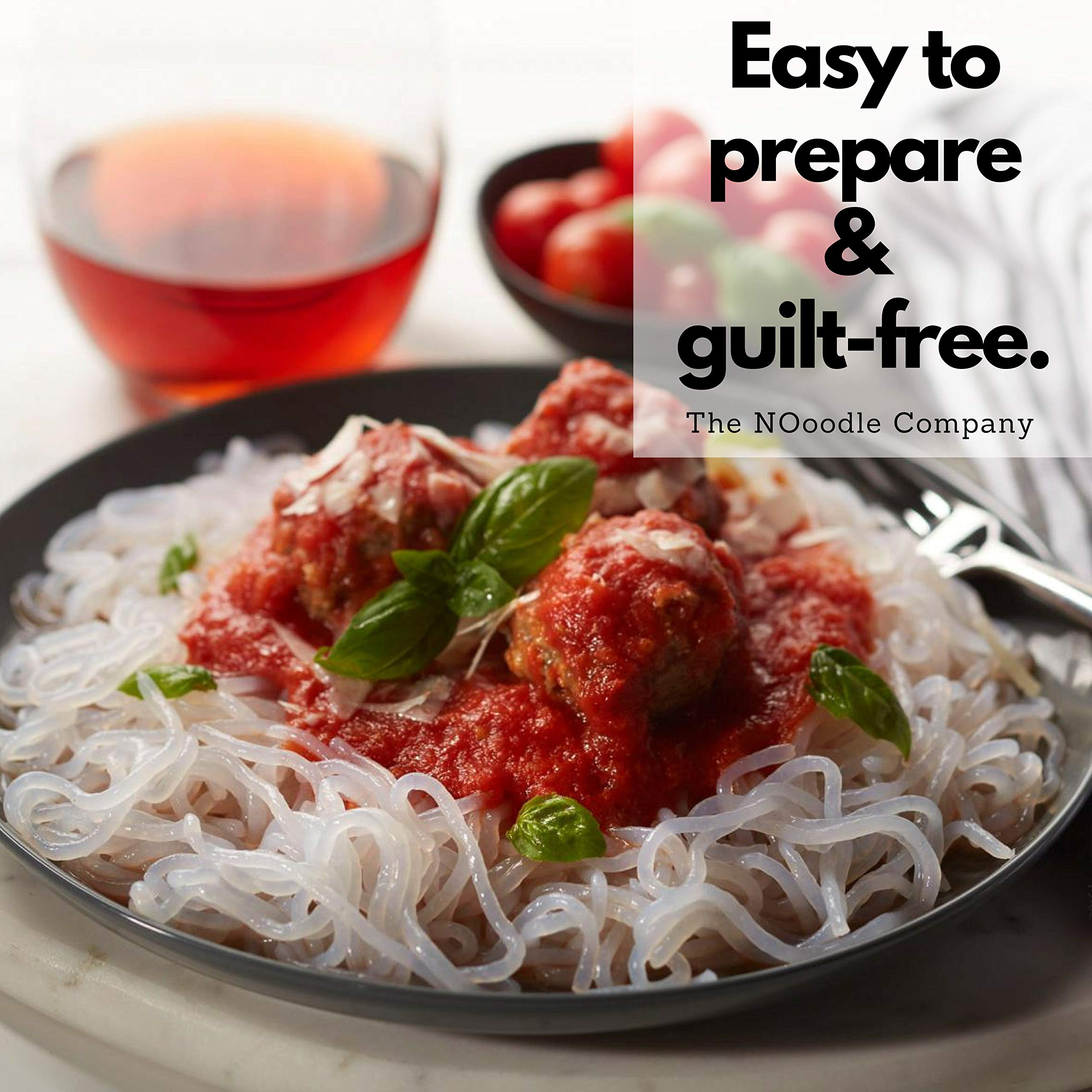 NOoodle No Carb Pasta, Zero Calories, Gluten Free, Keto Friendly, Best