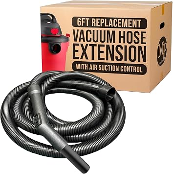 MP Maresh Products Vacuum Hose Extension Replacement, 6ft x 1-1/4inch Hose
