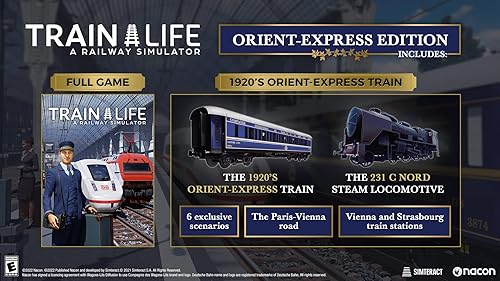 Vista 2 de Train Life A Railway Simulator- The Orient-Express Edition (NSW)
