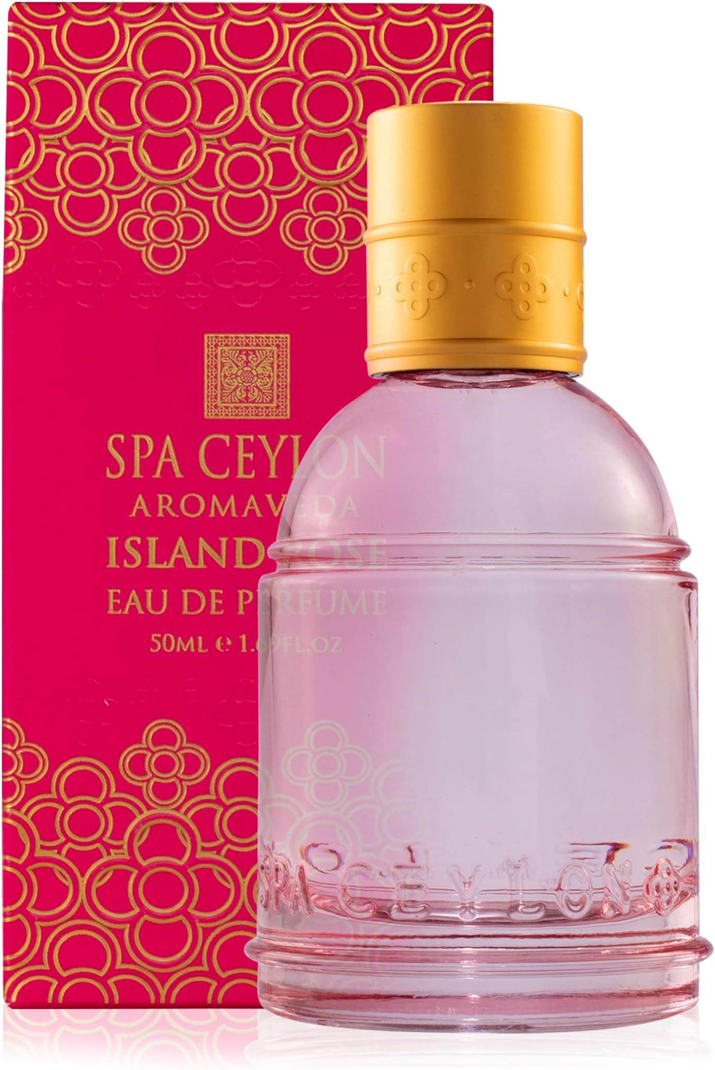 Island Rose Eau de Perfume | Luxury Perfume Spray for Women | Floral and Fruit Feminine Fragrance | Tuberose and Jasmine Scented | Vegan | 50ml