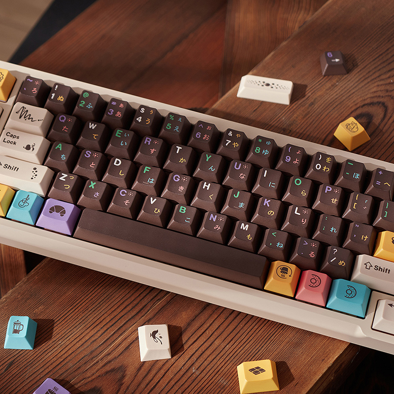 Soulcat Land Brown PBT キーキャップ【茶色 キーキャップ】 Soulcat Land Brown PBT キーキャップ【茶色 キーキャップ