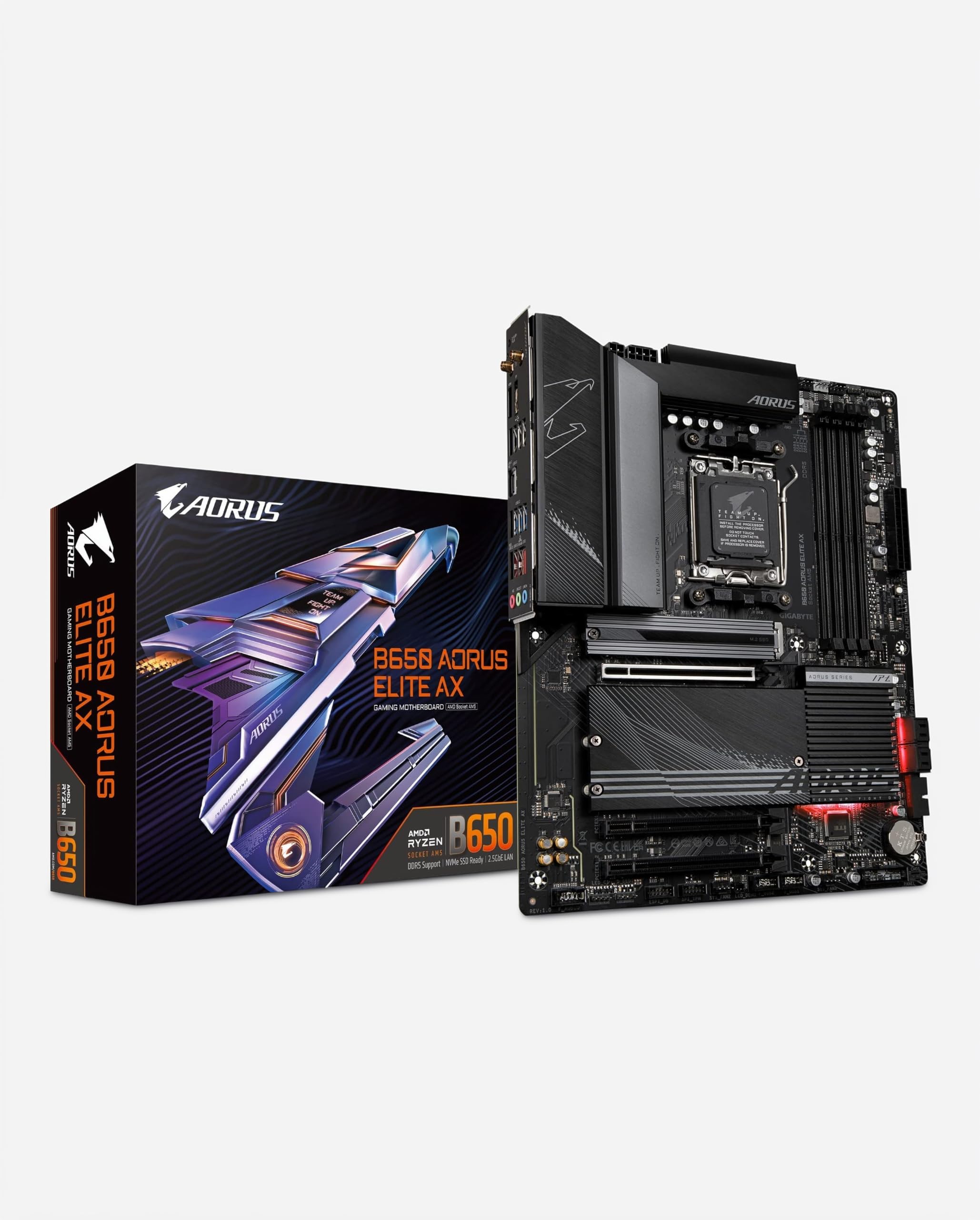 Amazon.com: GIGABYTE B650 AORUS Elite AX AMD AM5 ATX Motherboard