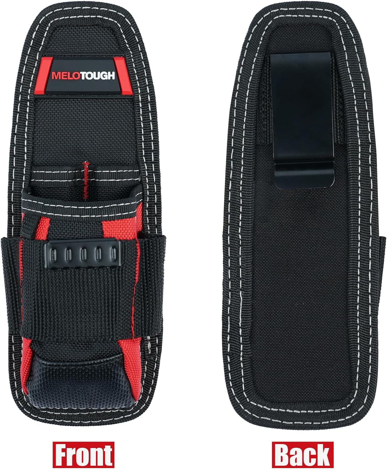 MELOTOUGH Small Tool Pouch with Belt Clip + Modular EDC Tool Belt