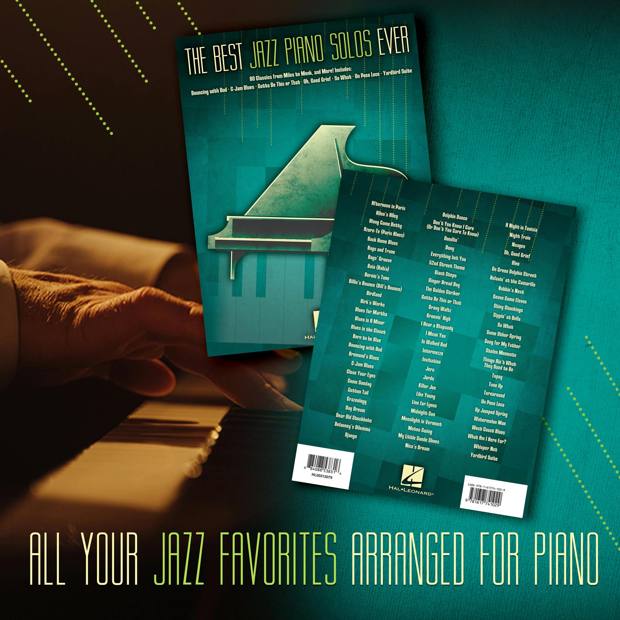The best jazz piano solos ever piano: 80 Classics from Miles to Monk, and More!