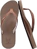 KuaiLu Womens Arch Support Flip Flops Comfortable Yoga Mat Slip on Summer Beach Walking Thong Cushion Sandals