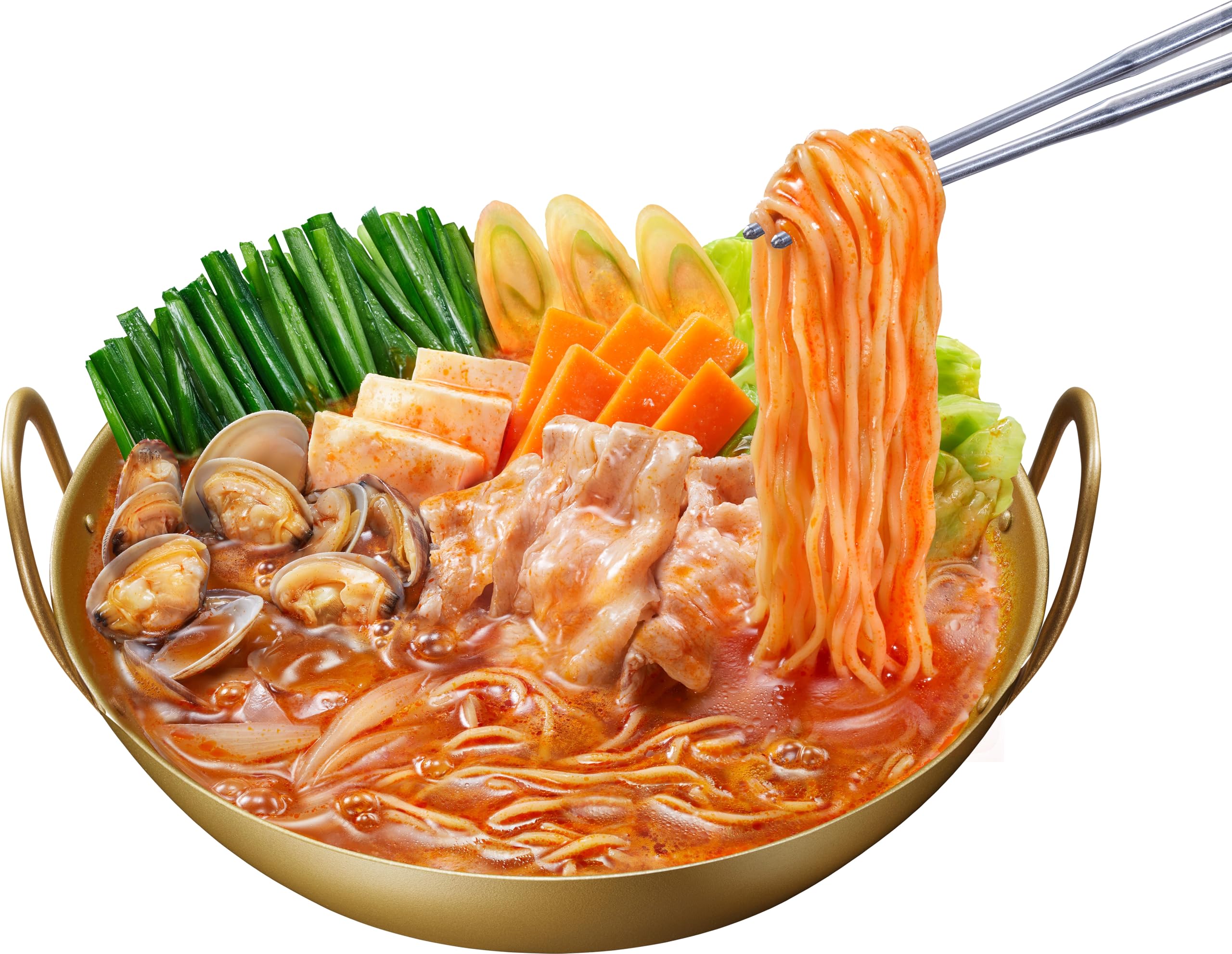 煮込みラーメン様② Amazon.co.jp: 永谷園 二人前煮込みラーメン 旨辛海鮮チゲ風 140g (× 2