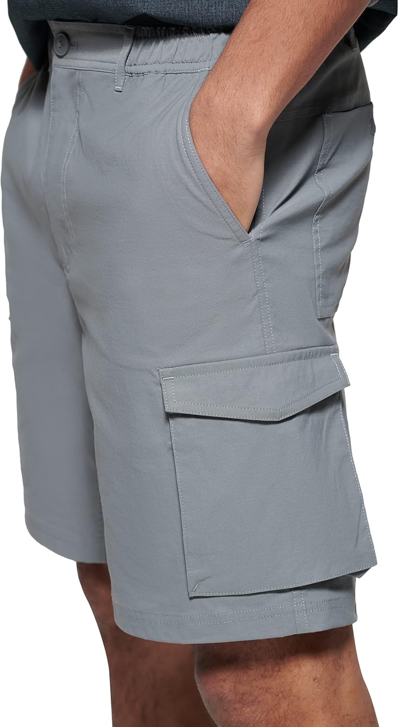 BASS OUTDOOR Men’s Cargo Shorts with Button Front and Multiple Pockets - Image 5