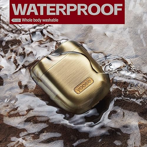 Miniatura 5 de yoose Bounty Hunter - Juego de regalo de mini afeitadora, afeitadoras portátiles de aleación, afeitado inalámbrico, afeitado eléctrico recargable