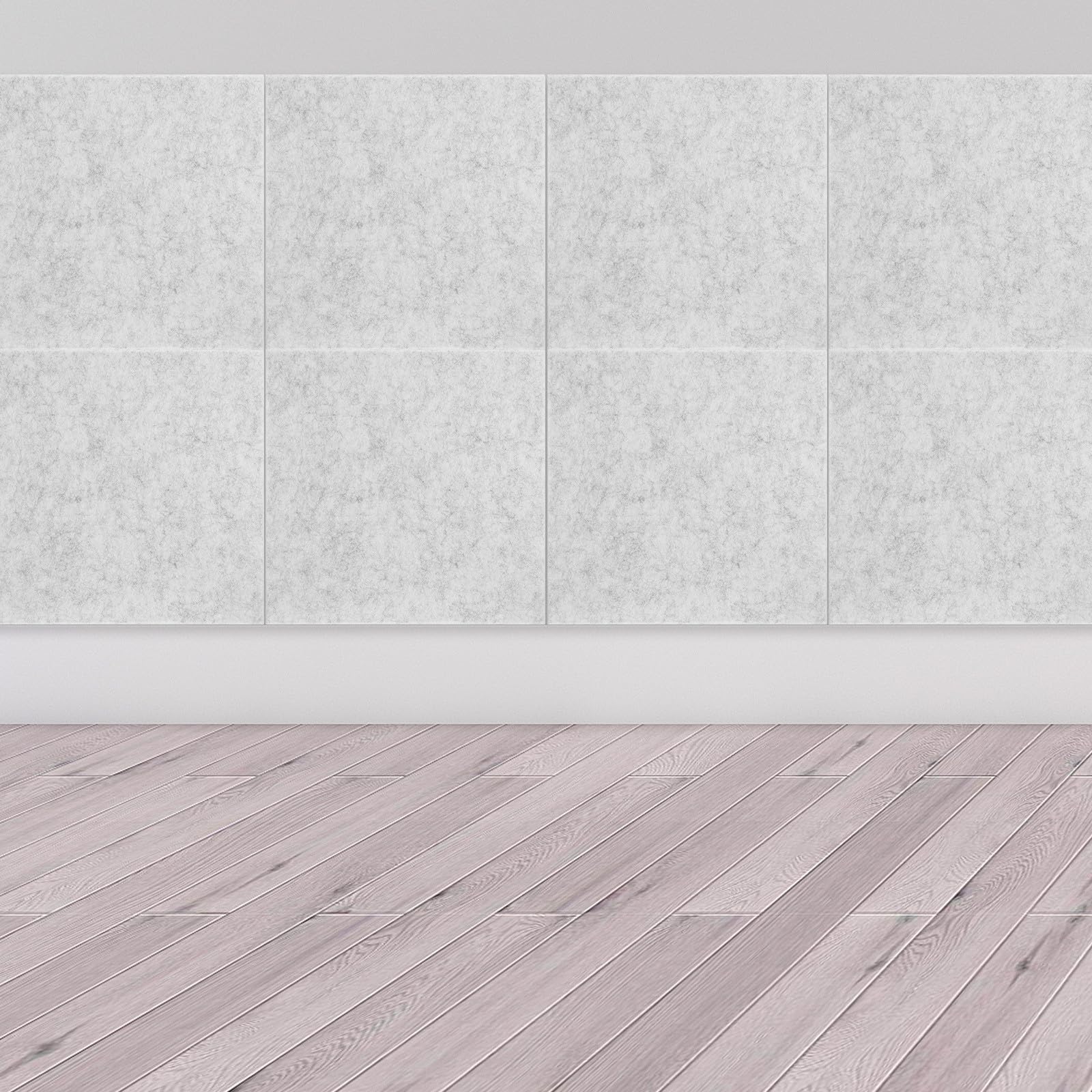 Pannelli Acustici Fonoassorbenti Autoadesivi in Feltro 12 Pezzi per Isolamento Acustico Pareti Installazione Facile per Ufficio e Miglioramento Stanza