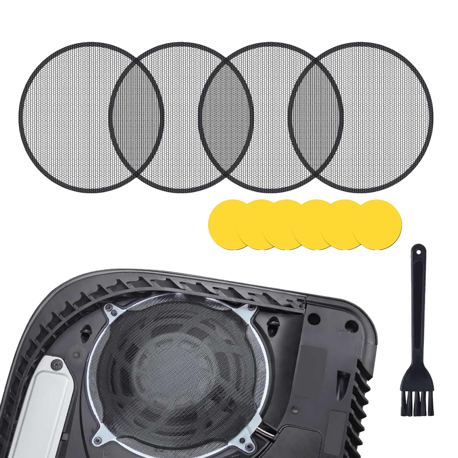 New PS5 CPU Cooling Fan, Internal Cooler Fan Replacement PS5 Series 12V 2.15A 23 Blades(with Heatsink Paste& T8 Screwdriver) (PS5 CFI-1200)