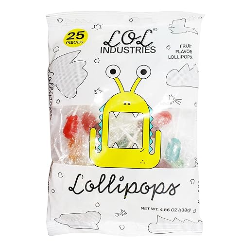LOL Industries Paletas mexicanas con sabor a fruta surtido (25 paletas)