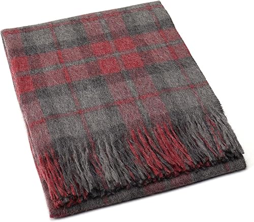 Miniatura 42 de Superfine - Manta de lana de alpaca – Manta ligera de lana merino de alpaca para uso en interiores o exteriores Manta de lana de alpaca peruana