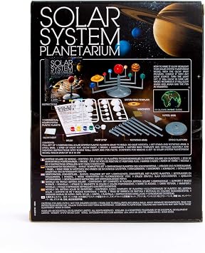 4M Solar System Planetarium - DIY Glow In The Dark Astronomy Planet Model Stem Toys Gift for Kids & Teens, Girls & Boys, Model:3427