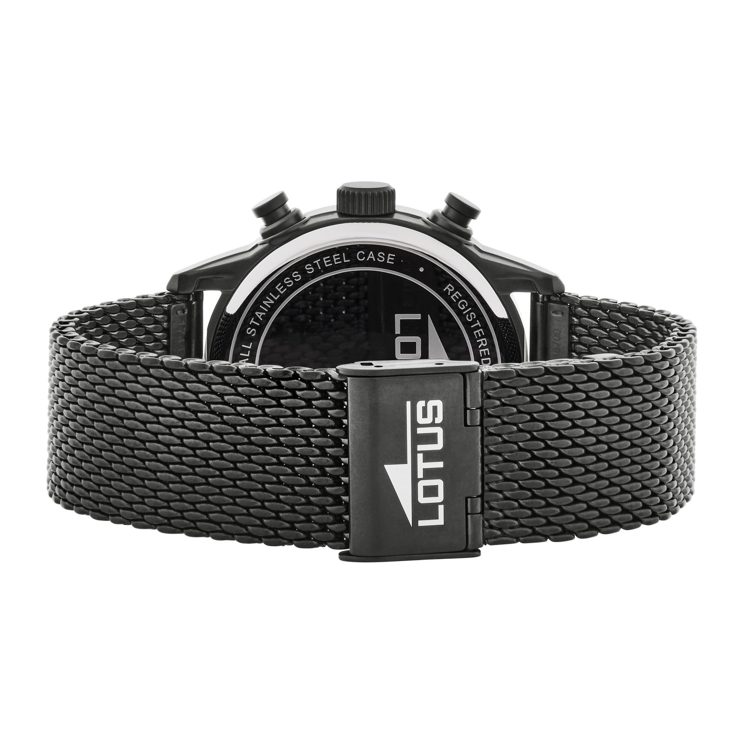 Lotus Reloj Cronógrafo para Hombre de Cuarzo con Correa en Acero Inoxidable 18700/2