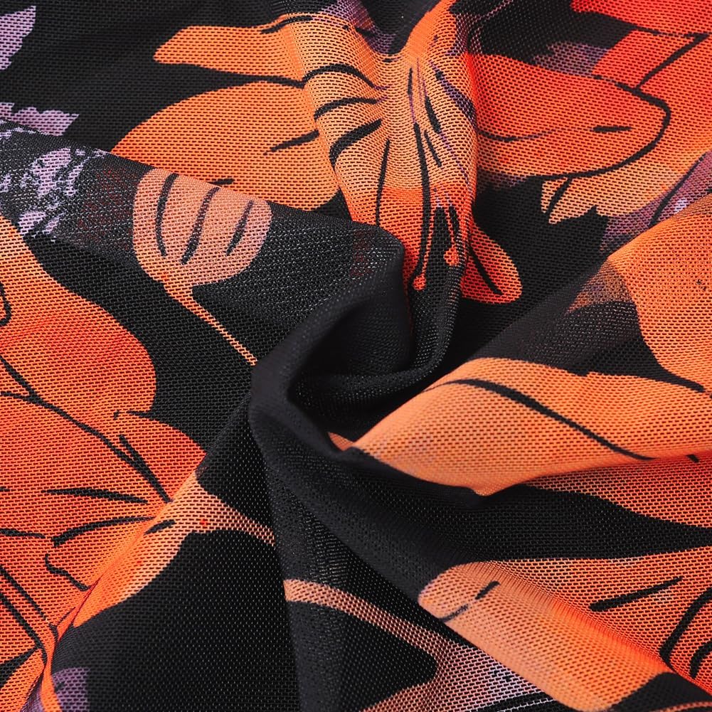 Chinese Qipao Dress for Women Cheongsam Dress Mandarin Collar Chinese Dresses Traditional Clothes Non Sleeve Printed Black