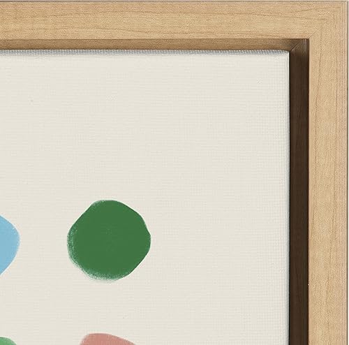 Miniatura 8 de Kate and Laurel Sylvie Meditation 1 y 2 lienzo enmarcado para pared, juego de arte para pared, 2 piezas de 18 x 24 pulgadas, arte abstracto natural