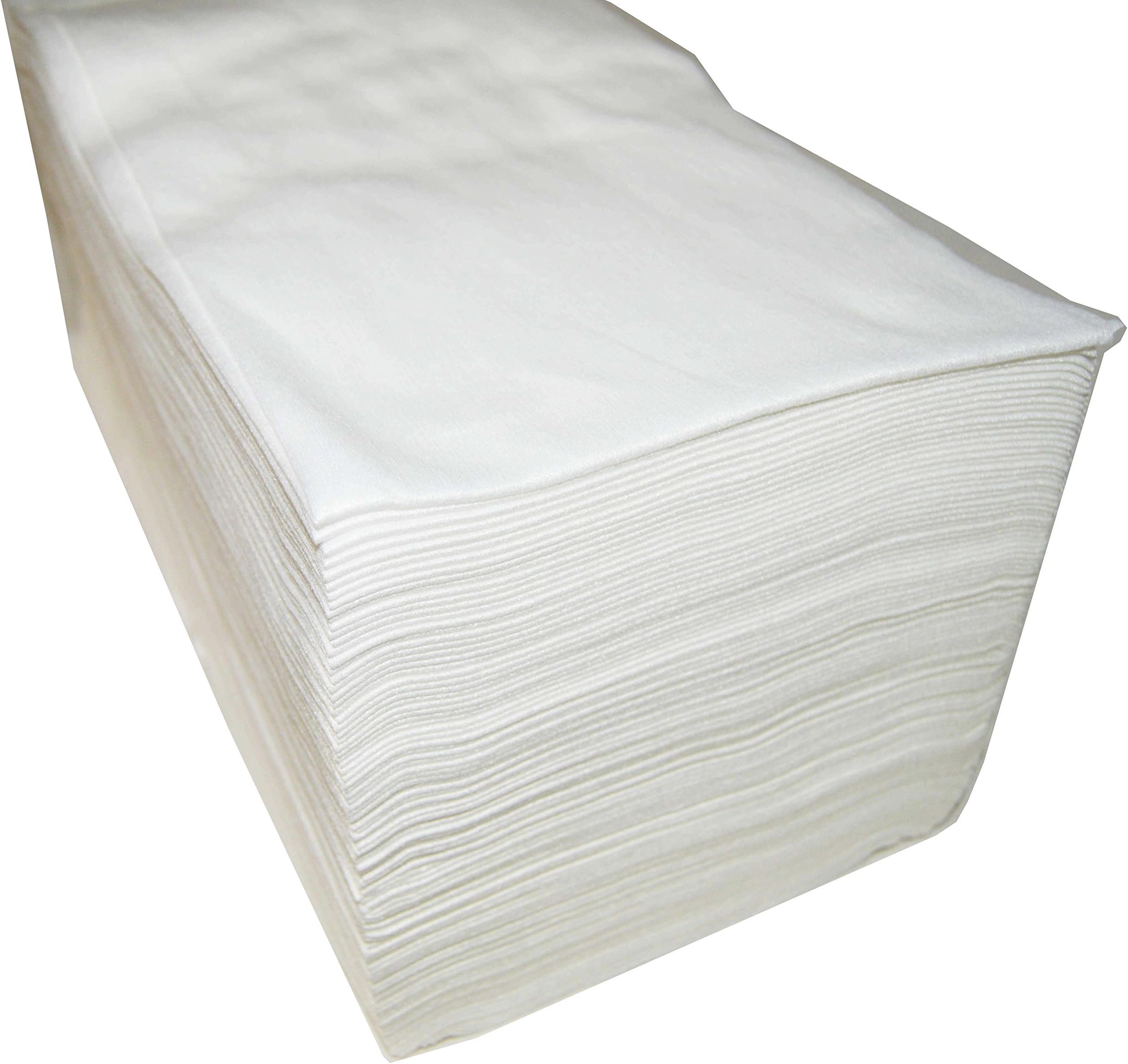 Disposable Towels Spun-Lace 40 x 80 cm, 100 Units, Hairdressing/Beauty Salon, White