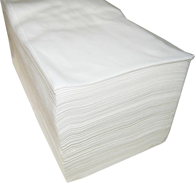 ZONALOOK Egyszer Használatos Fodrász Szalon Törlőkendő 40x80cm 100db Fehér
