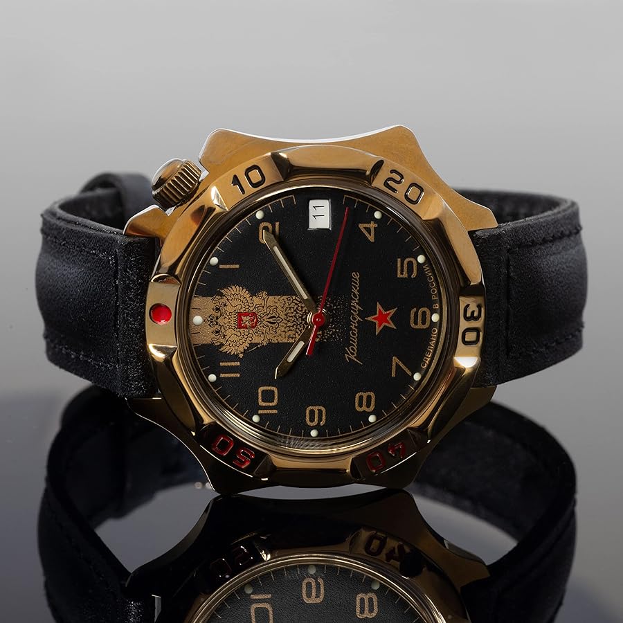 Amazon | Vostok Komandirskie 機械式手巻きメンズ腕時計 #531/536/539