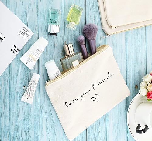 Miniatura 2 de Love You Sister, Love You Mom, Love You Friend, Sending Love, Cosmetic Bag, Makeup Pouch, Gift For Her