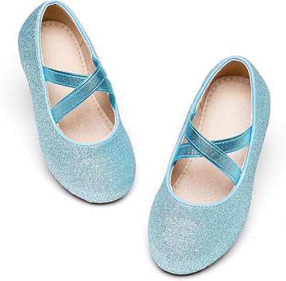 Otter MOMO Toddler Little Flower Girls Dress Shoes Princess Mary Jane Flats