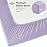 Yoofoss Baby Crib Sheets for Boys Girls, Fitted Crib Sheet 2 Pack for Standard Crib and Toddler Mattress, Super Soft Microfiber Baby Sheet 28x52x8in(Purple+Unicorn)