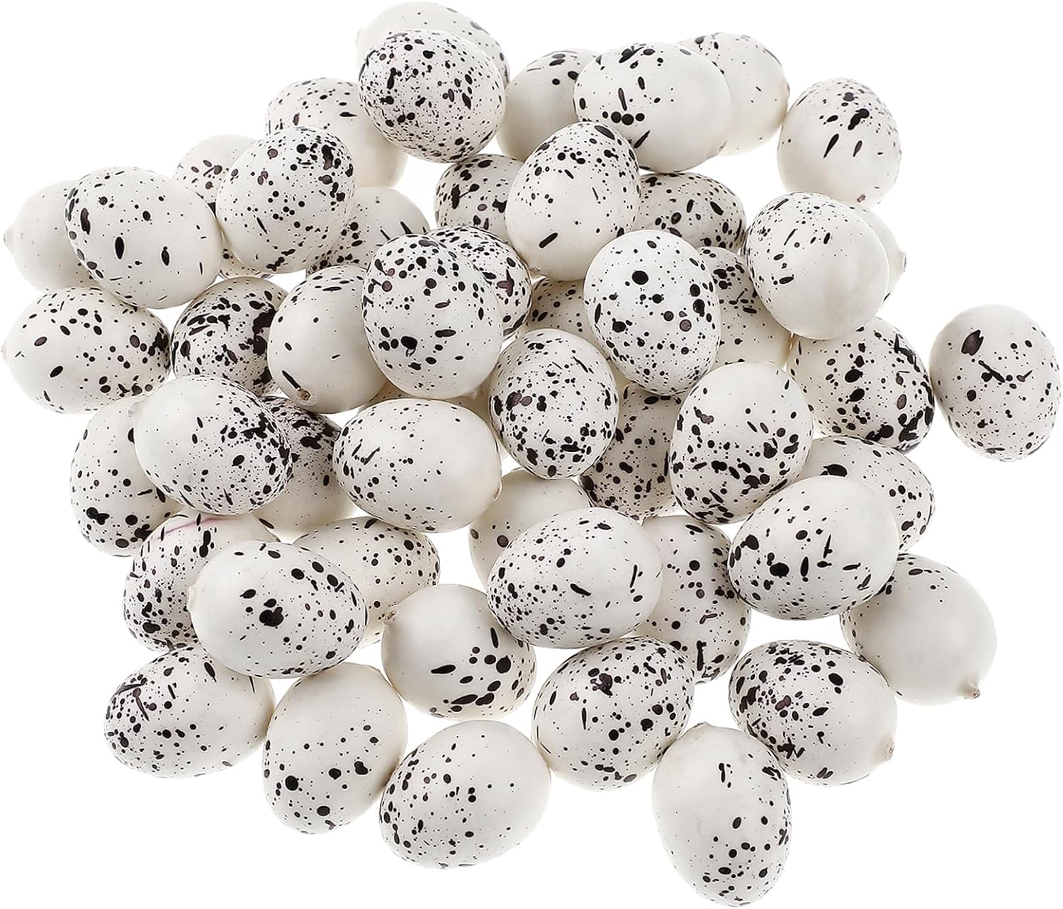 Unomor DIY Craft Foam Easter Eggs Small Fake Birds Eggs Model for Party Decorations Simulation Bird Eggs Set